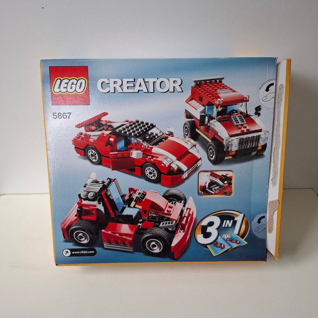 LegoCreator 5867  Speedster+doos-31028 watervliegtuig, nieuw, Lego, Ophalen of Verzenden, Zo goed als nieuw, Compleet