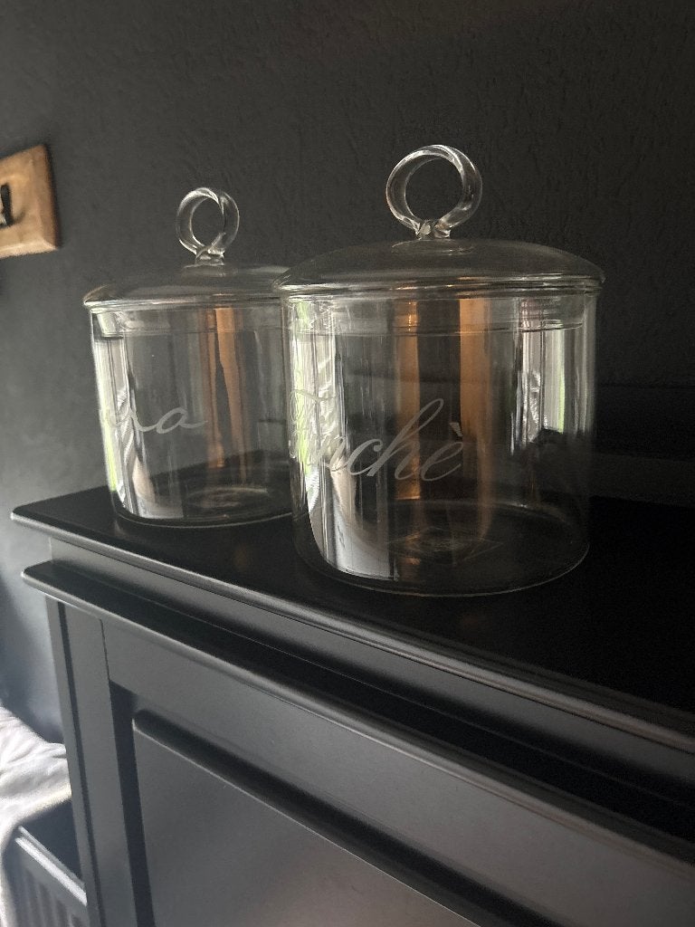 Rivièra maison potten, Ophalen, Zo goed als nieuw, Glas