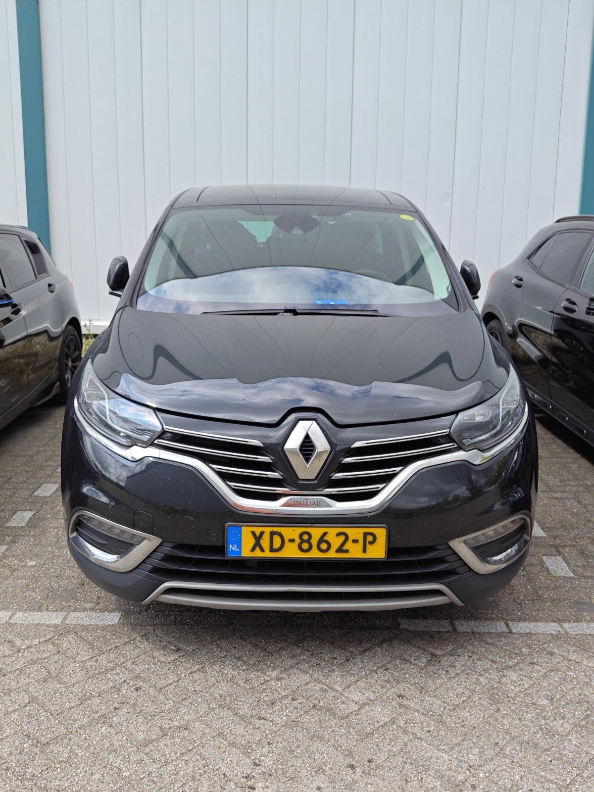 Renault Espace 1.6 INITIALE dCi 160pk EDC 7PL 2018 Zwart, Auto's, 4 cilinders, 2000 kg, 160 pk, 7 stoelen