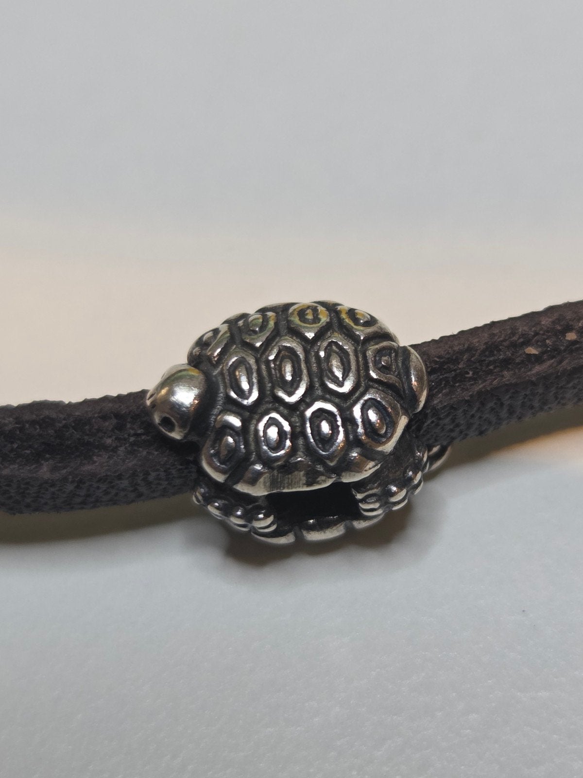 Trollbeads schildpad bedel, Ophalen of Verzenden, Zo goed als nieuw, Trollbeads, 1 bedel