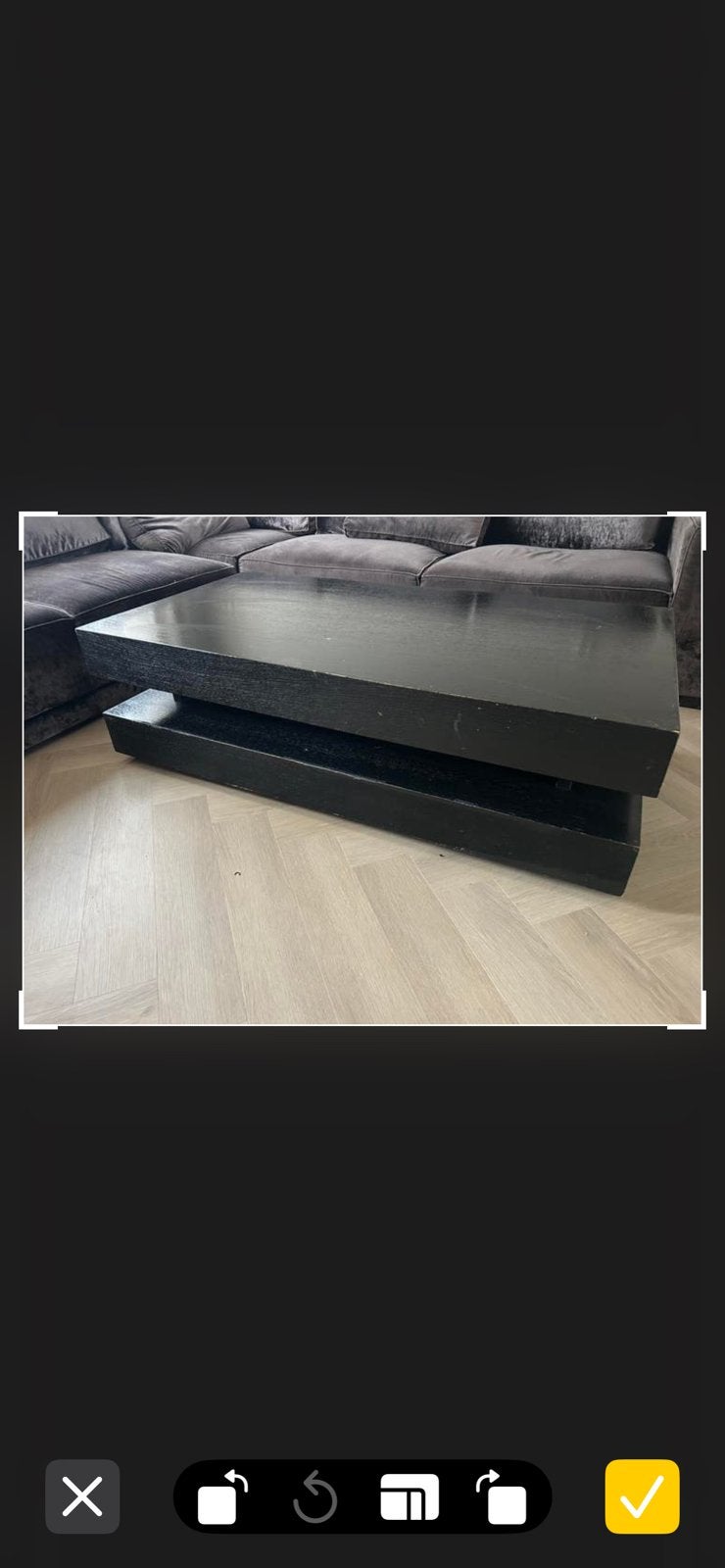 Salon tafel richmond, Huis en Inrichting, Tafels | Salontafels, Ophalen, Zo goed als nieuw