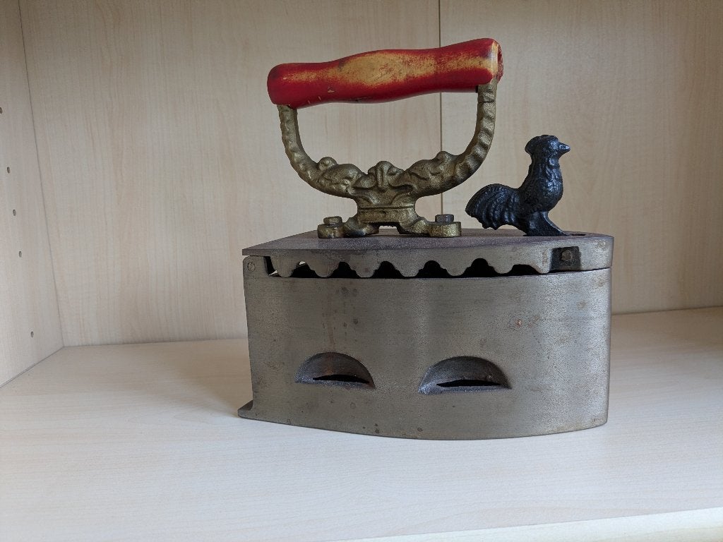 antiek kolen strijkijzer, Antiek en Kunst, Ophalen