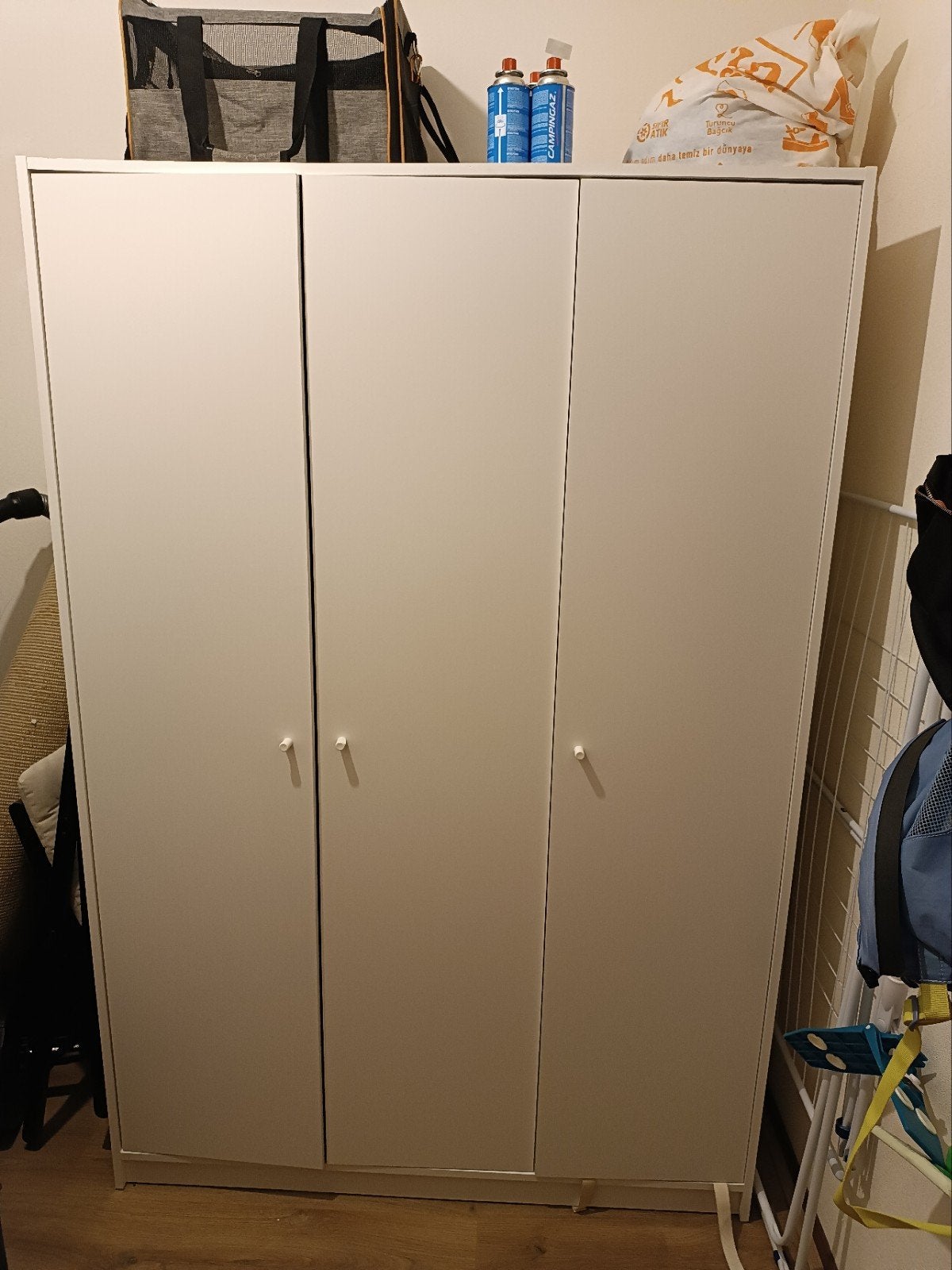 IKEA KLEPPSTAD kledingkast met 3 deuren, Ophalen, Zo goed als nieuw, 50 tot 75 cm, 150 tot 200 cm