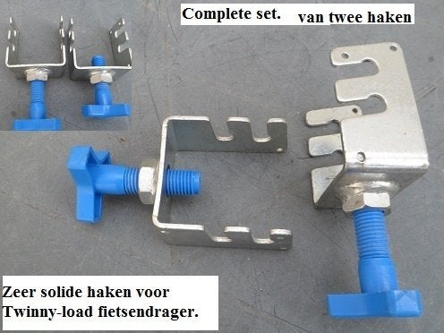 Nieuw.Twinnyloadfietsendrager.Crankklem.Crankschuiven.(Haak), Auto diversen, Fietsendragers, Ophalen of Verzenden, Nieuw, Fietsendrager-accessoire