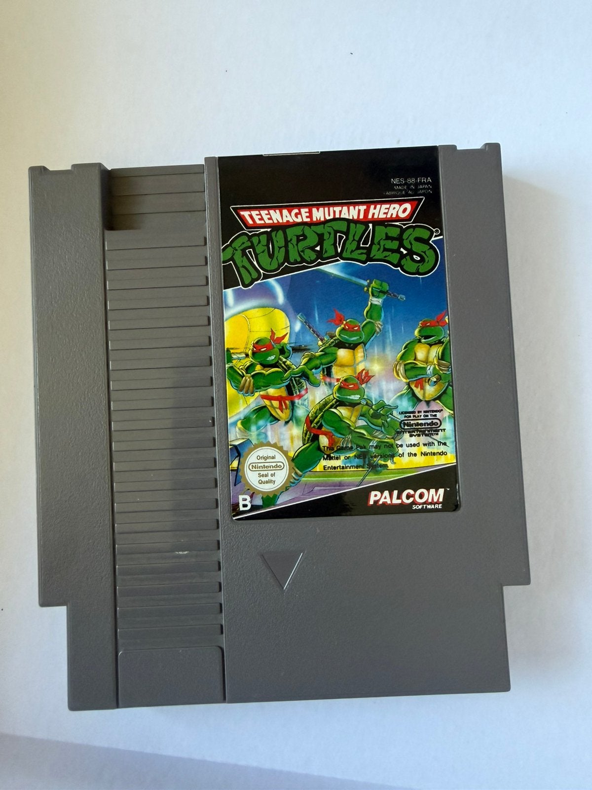 Teenage mutant hero turtles 1985 voor nintendo, Spelcomputers en Games, Games | Nintendo NES, Ophalen of Verzenden, Zo goed als nieuw