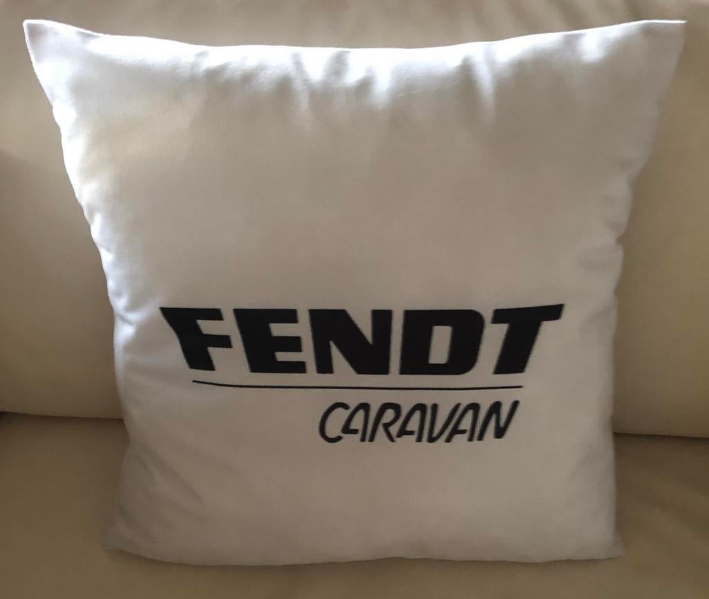 Fendt Caravan Decoratie Kussen, Caravans en Kamperen, Ophalen of Verzenden, Nieuw