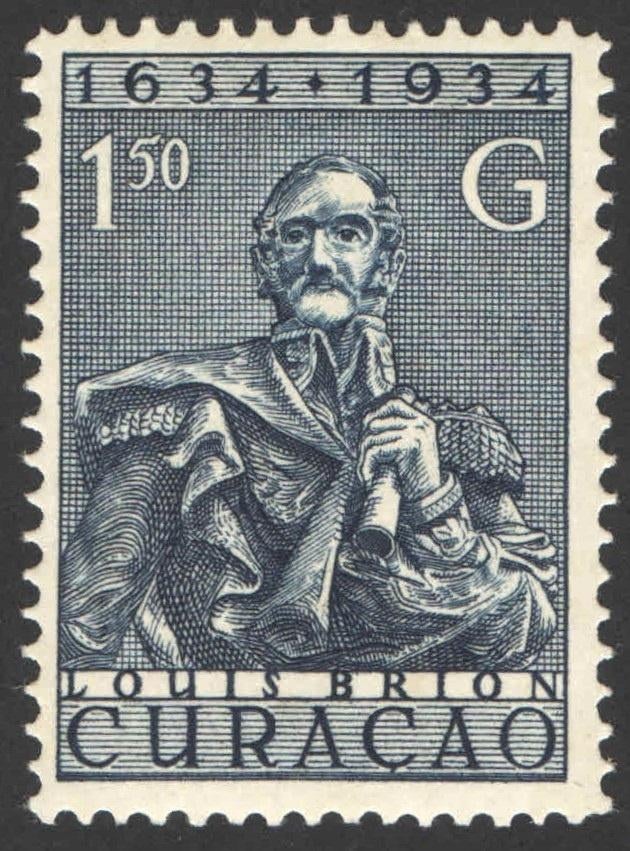 Curacao NVPH nr 119 postfris Vestiging Gezag 1934, Postzegels en Munten, Ophalen of Verzenden, Postfris