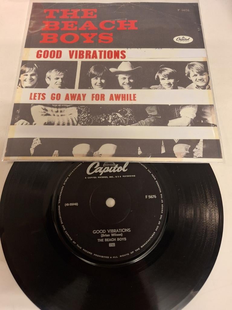 The Beach Boys - Good Vibrations, 1967., Fotohoes, Verzenden, 7 inch