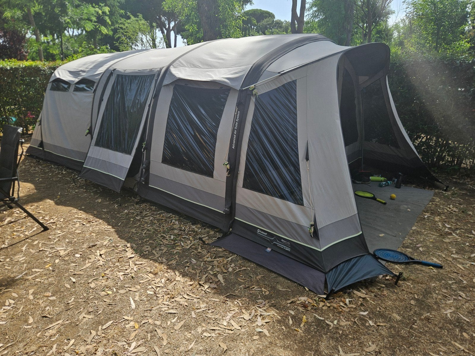 Outwell Harrier 6 SATC tent met luchtkanalen, Ophalen, Gebruikt, Tot en met 6