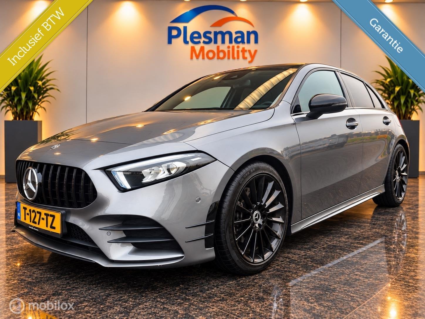 Mercedes-Benz A-klasse, 220 AMG Premium, Pano, Nwe Distribut, Automaat, 15 km/l, Euro 6, Bedrijf