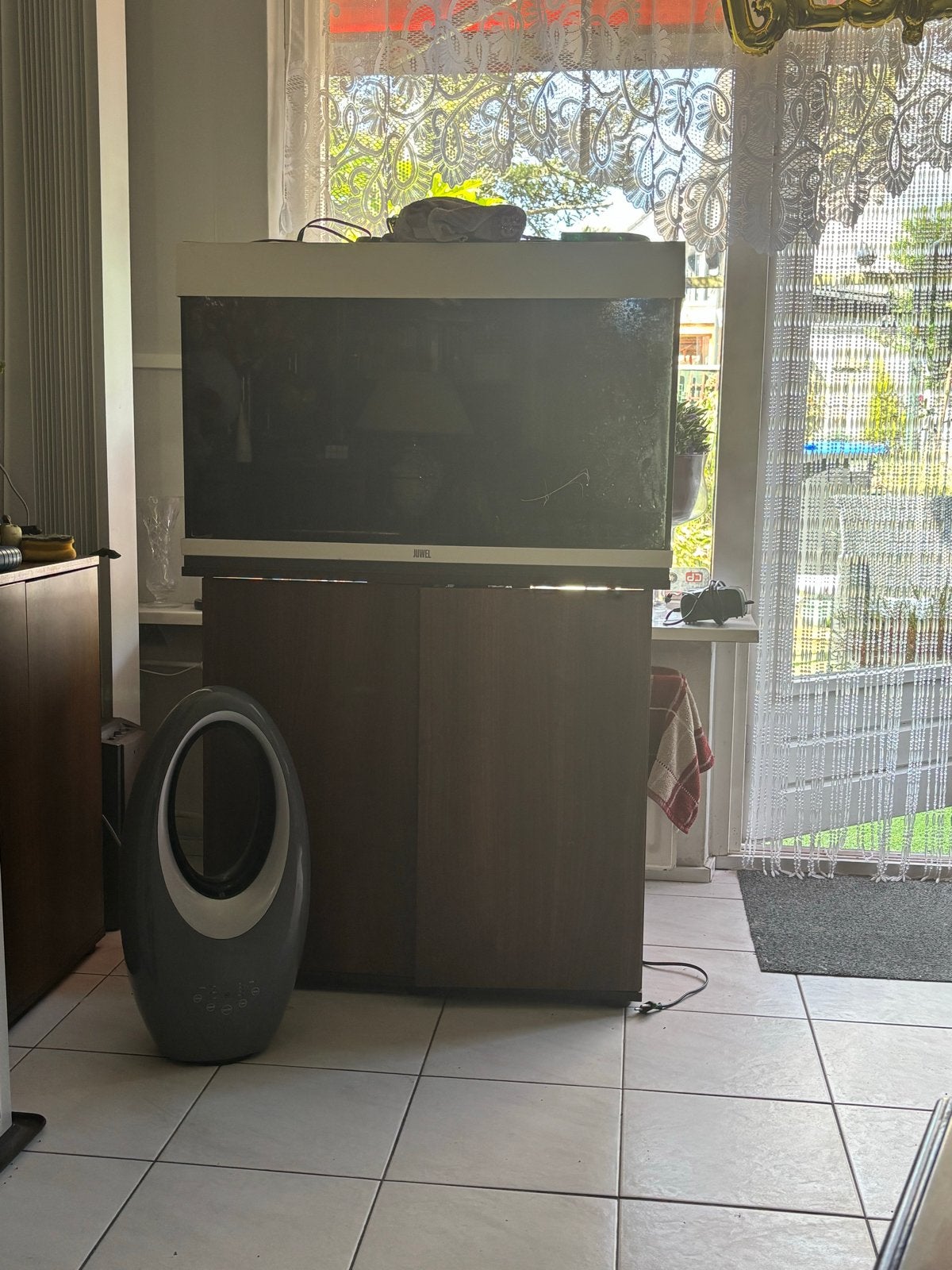 aquarium Juwel 150  ltr, inclusief onderkast, Dieren en Toebehoren, Vissen | Aquaria en Toebehoren, Ophalen, Leeg aquarium