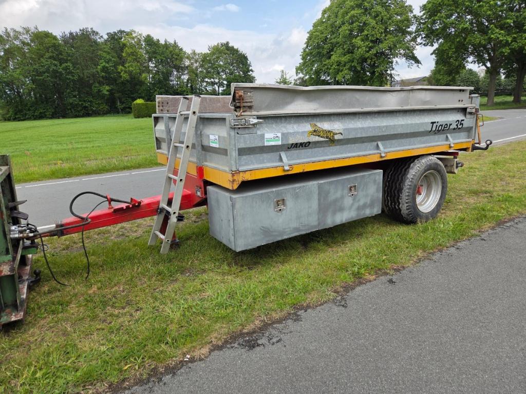 Div kipper 4 ton, Zocon, Peecon kieper Nimos kieper Jako 35, Ophalen, Transport