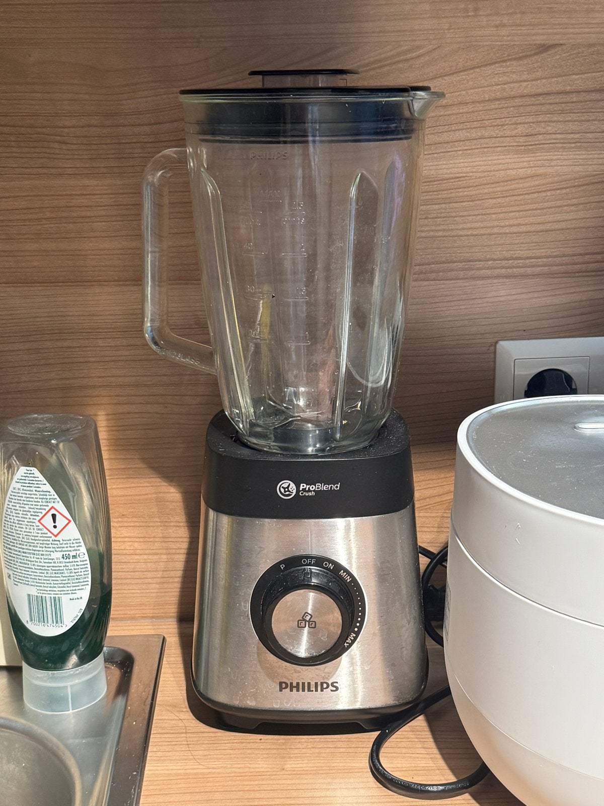 Philips HR3571/90 Blender - Krachtige PreBlend Technologie, Ophalen of Verzenden, Gebruikt, Blender
