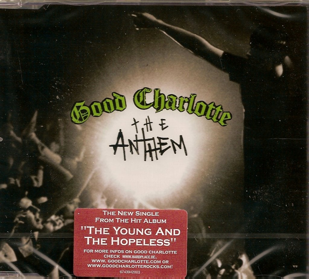 Good Charlotte - The Anthem, Ophalen of Verzenden, Nieuw in verpakking, Pop