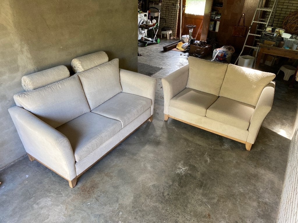 Bankstel, Huis en Inrichting, Banken | Bankstellen, Ophalen, Gebruikt, 150 tot 200 cm, 75 tot 100 cm