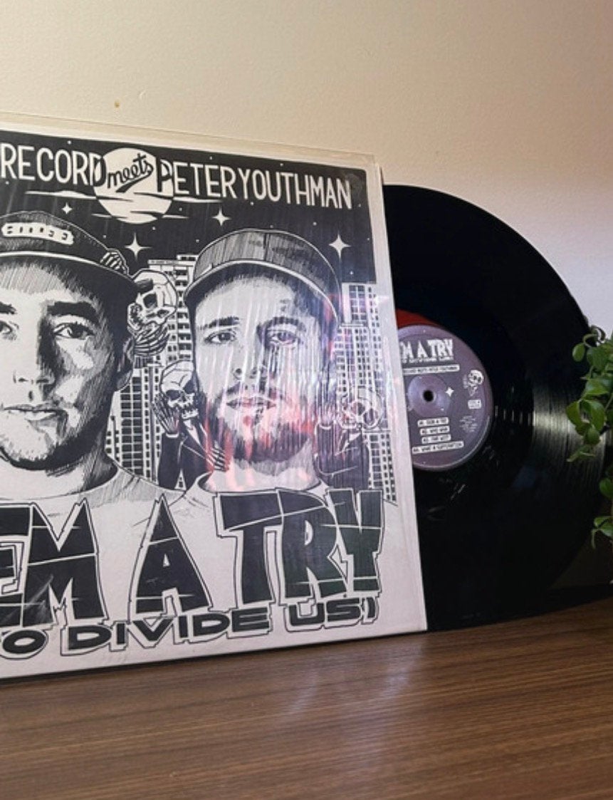 Roll & Record & Peter Youthman - Dem A Try (To Divide Us) LP, Ophalen of Verzenden, Zo goed als nieuw, LP