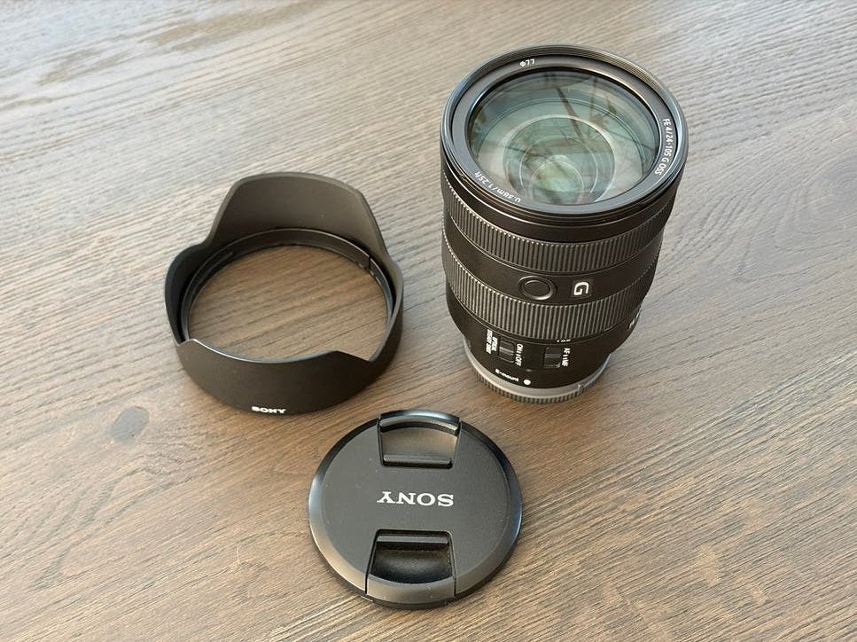 Sony FE 24-105mm F4 G OSS lens (E-mount), Sony E-mount, Gebruikt, Sony, Autofocus