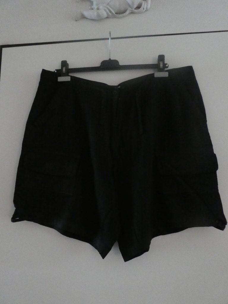 2 YYSC Woman Sophisticated Bermuda's - Linnen/Viscose XL, YYSC Woman Sophisticated, Kort, Meerkleurig, Maat 46/48 (XL) of groter