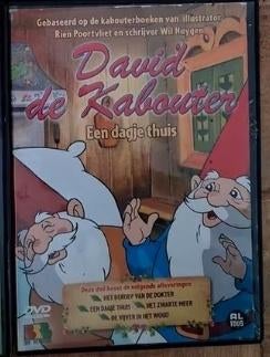 David de kabouter - Een dagje thuis - DVD, Europees, Tekenfilm, Alle leeftijden, Ophalen of Verzenden