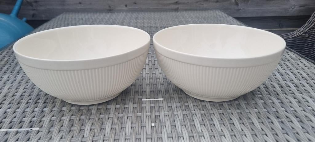 Wedgwood windsor Schalen 23 cm rond 25 e.p.st, Ophalen of Verzenden, Nieuw, Ovaal