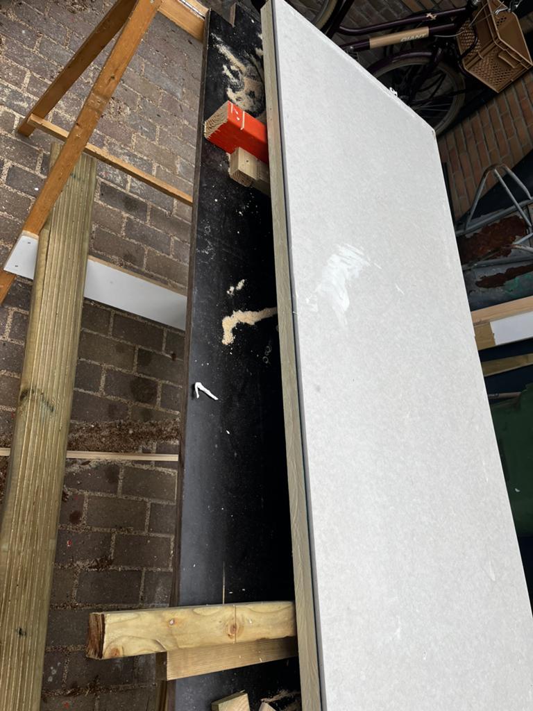 Pir 30mm + Gips 12,5mm AK, Doe-het-zelf en Verbouw, Hout en Planken, Ophalen, Nieuw, Plank, Minder dan 200 cm