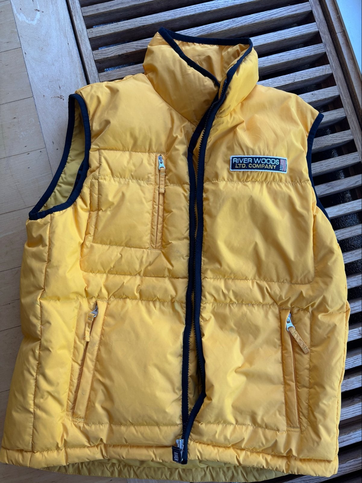 River Woods Bodywarmer - Zo goed als nieuw, maat S/M, Ophalen, Zo goed als nieuw, Maat 36 (S), Geel