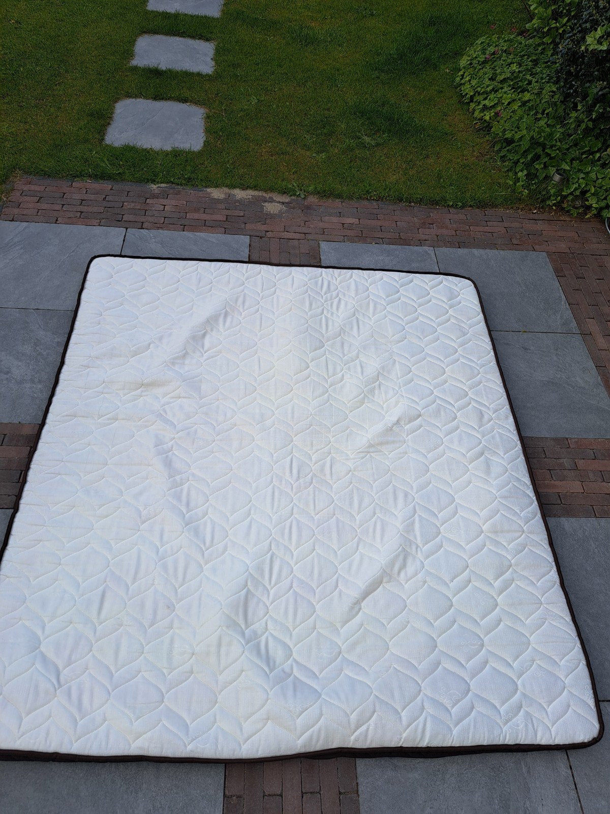 180 x 200 cm topper - matrastopper, Ophalen of Verzenden, Zo goed als nieuw, Tweepersoons, 180 cm