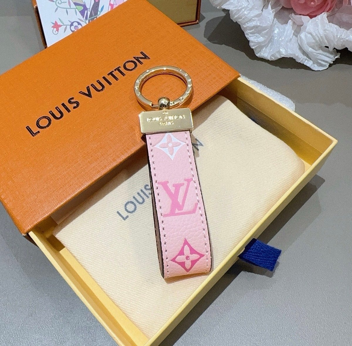 Louis Vuitton Sleutelhanger - Diverse Kleuren, Ophalen of Verzenden, Nieuw, Merk