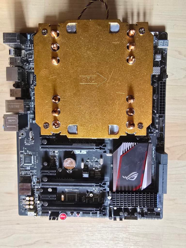 ASUS Maximus VIII Ranger moederbord met i7-7700K CPU, Computers en Software, Moederborden, Gebruikt, LGA1151, DDR4, Ophalen of Verzenden