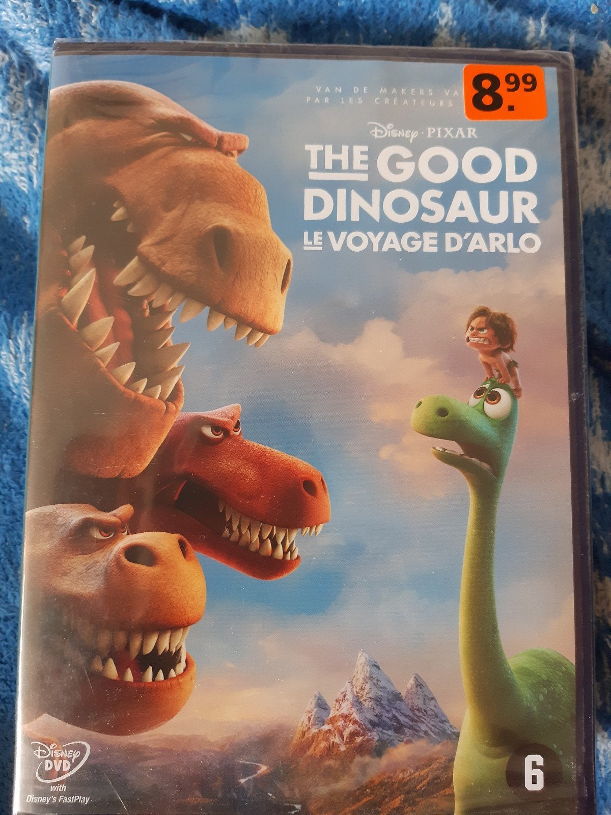 DVD The good Dinosaur, Tekenfilm, Overige soorten, Ophalen of Verzenden, Vanaf 6 jaar