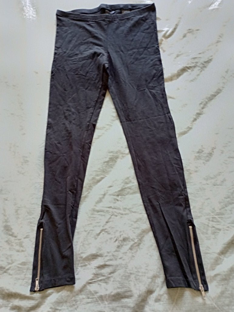 Dames Legging, Zwart - Maat 42, Zwart, Maat 42/44 (L), Ophalen of Verzenden, Zo goed als nieuw