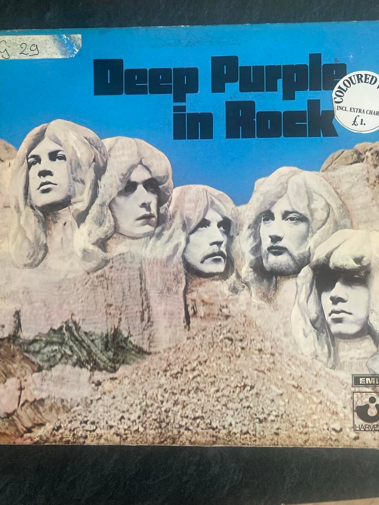 LP Deep Purple - In Rock (Groen Vinyl), Cd's en Dvd's, Vinyl | Hardrock en Metal, Ophalen of Verzenden, Zo goed als nieuw