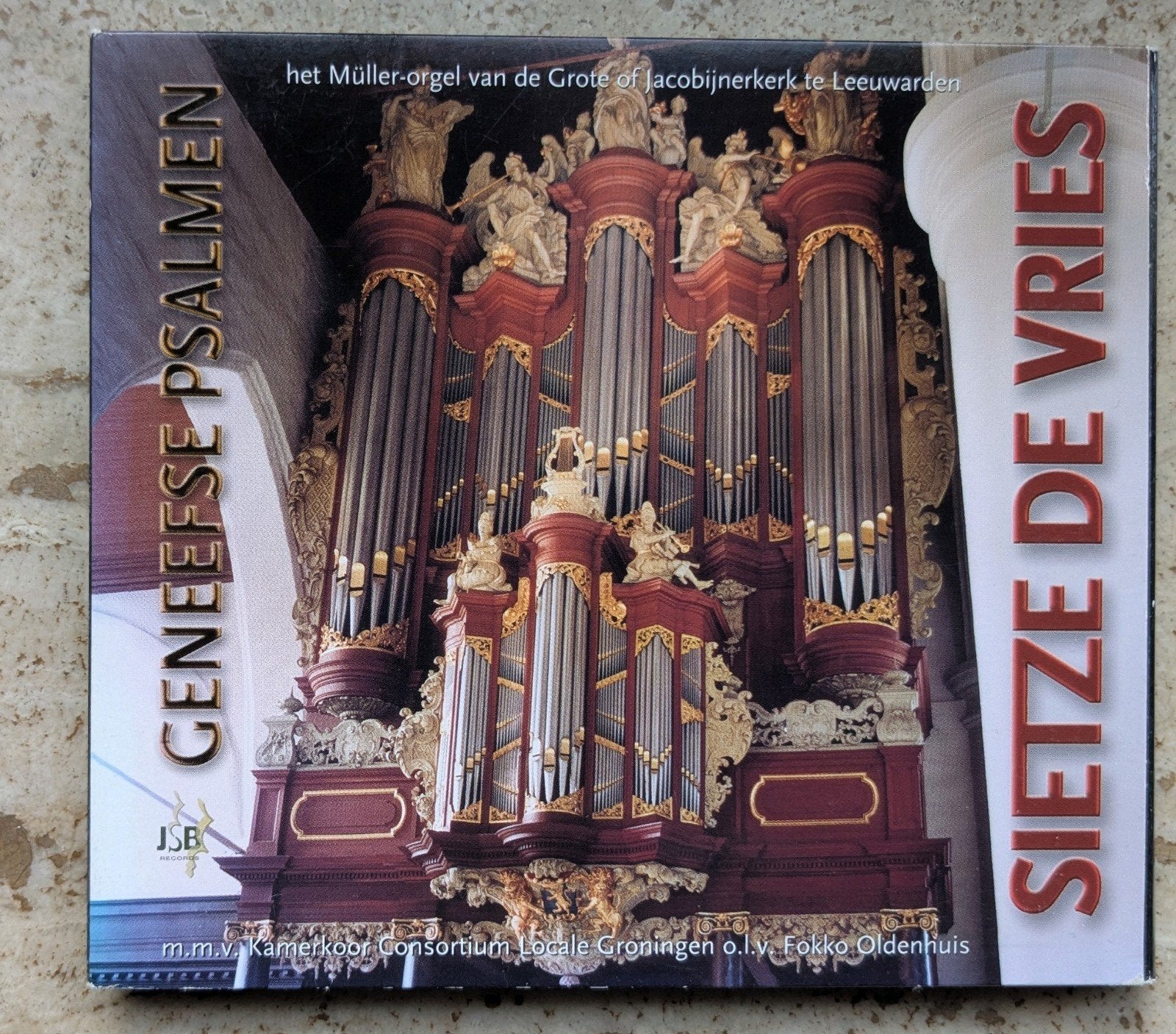 Sietze de Vries - Geneefse Psalmen (CD), Inclusief boekje, Gebruikt, Overige componisten, Modernisme tot heden
