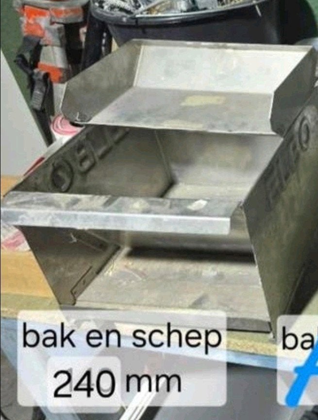 Lijmbakken en scheppen – 240mm en 265, Doe-het-zelf en Verbouw, Ophalen of Verzenden, Nieuw