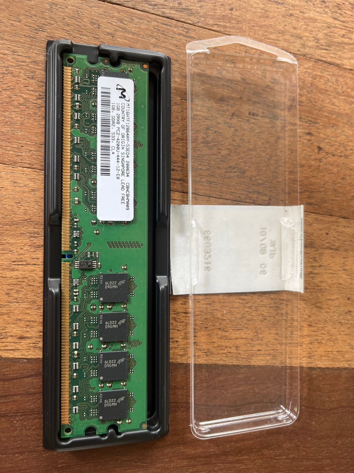 Micron 1GB DDR2 RAM Geheugenmodule, Server, Ophalen of Verzenden, DDR2, Gebruikt