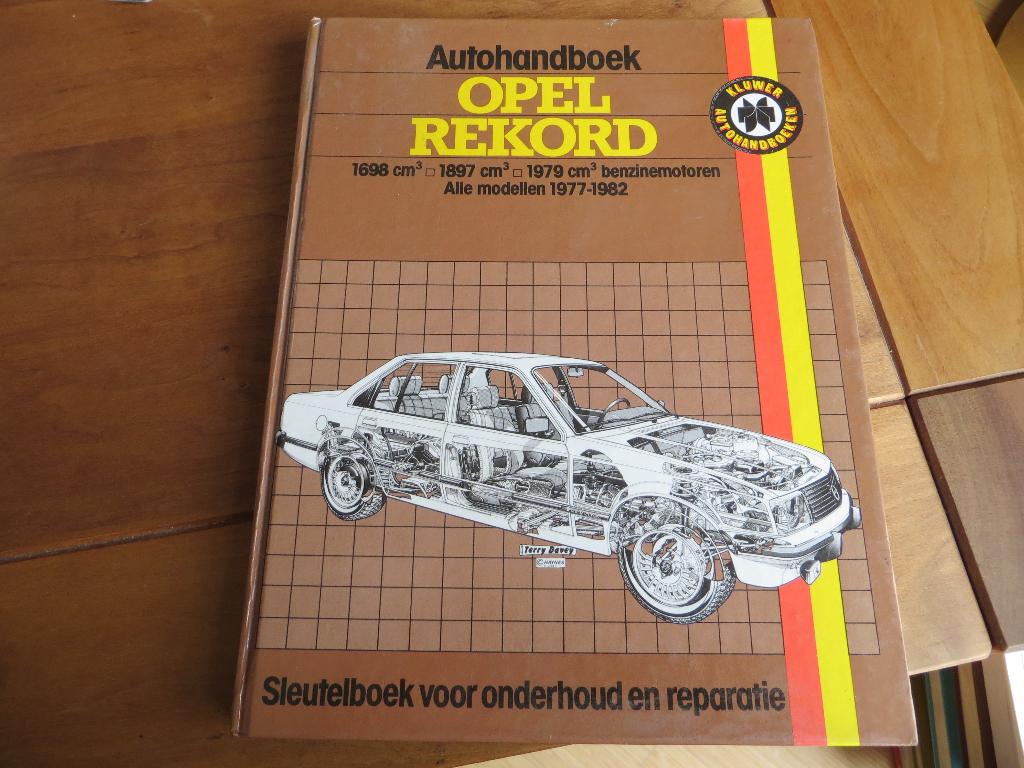 Kluwer Autohandboek vraagbaak Opel Rekord E benzine '77-82, Auto diversen, Ophalen of Verzenden