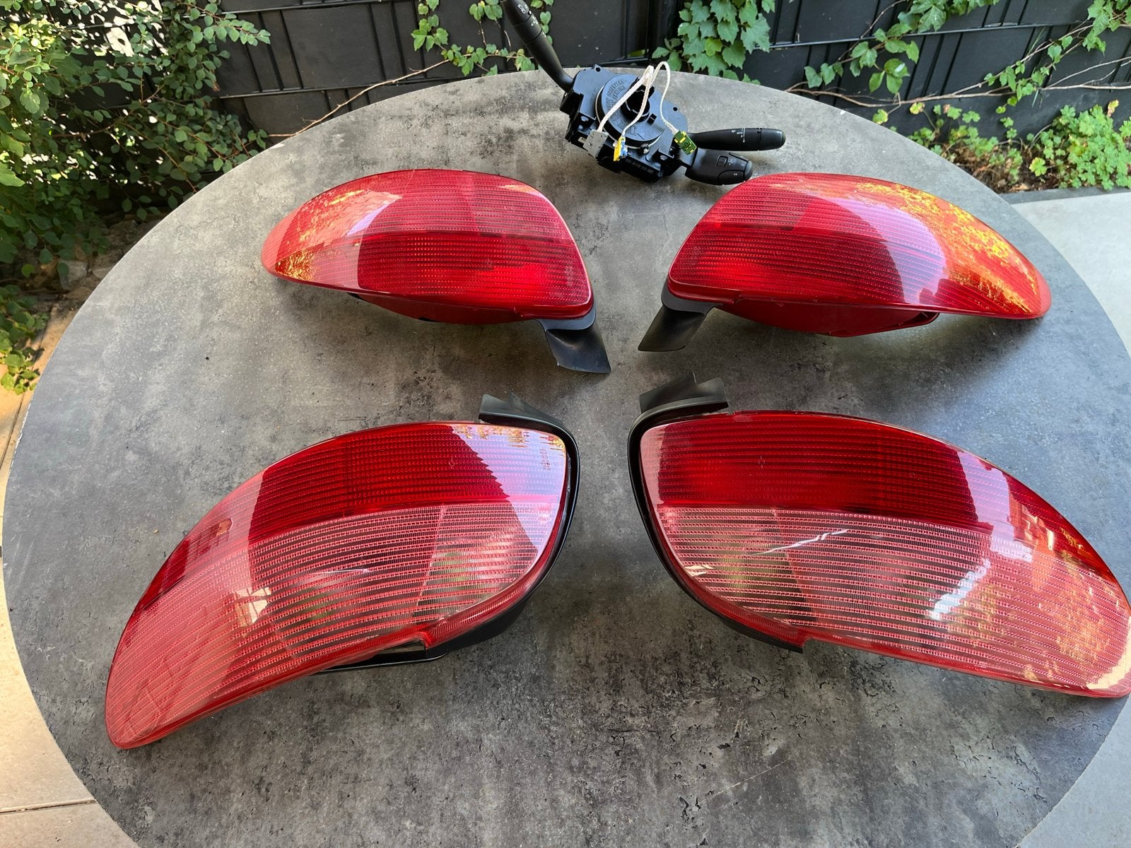 2x Achterlichten + Stuurcolomschakelaar Peugeot 206 CC, Ophalen, Gebruikt, Peugeot