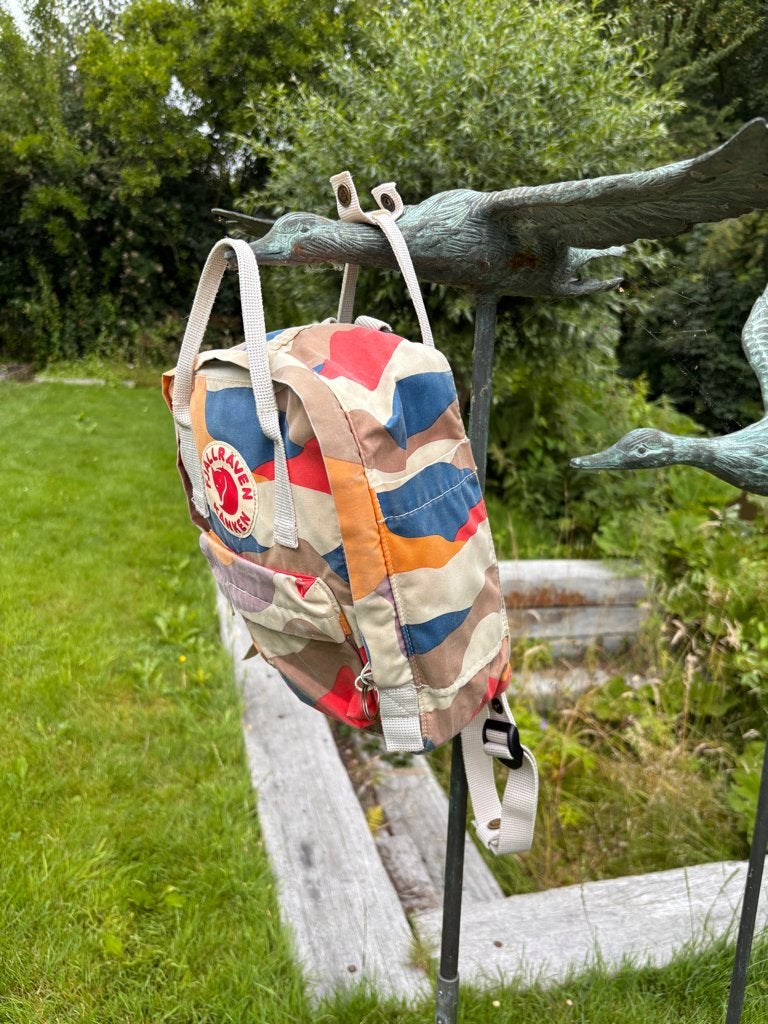 Fjallraven kanken mini rugzak & seatpad, Ophalen of Verzenden, Gebruikt, Overige merken, 30 tot 45 cm