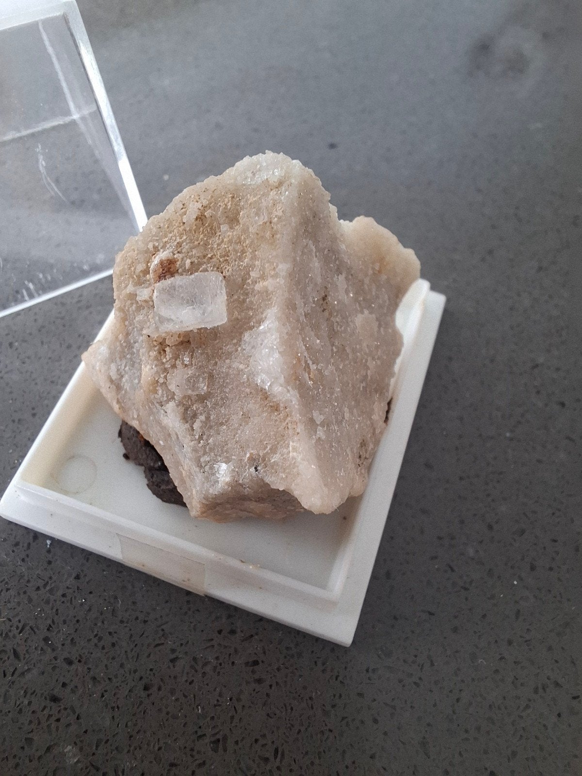 Fluoriet Mineraal uit Rocca-Strada, Siena, Ophalen of Verzenden