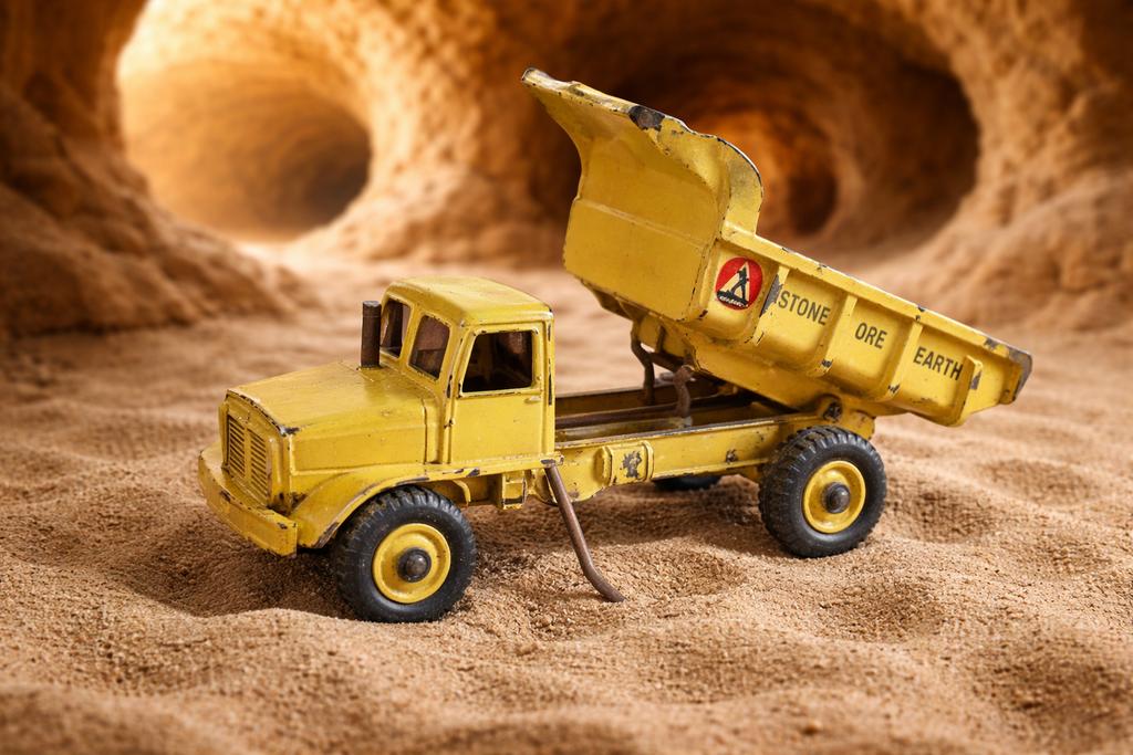 Dinky Toy 965 Euclid Rear Dump Truck, Verzenden, Gebruikt, Bus of Vrachtwagen