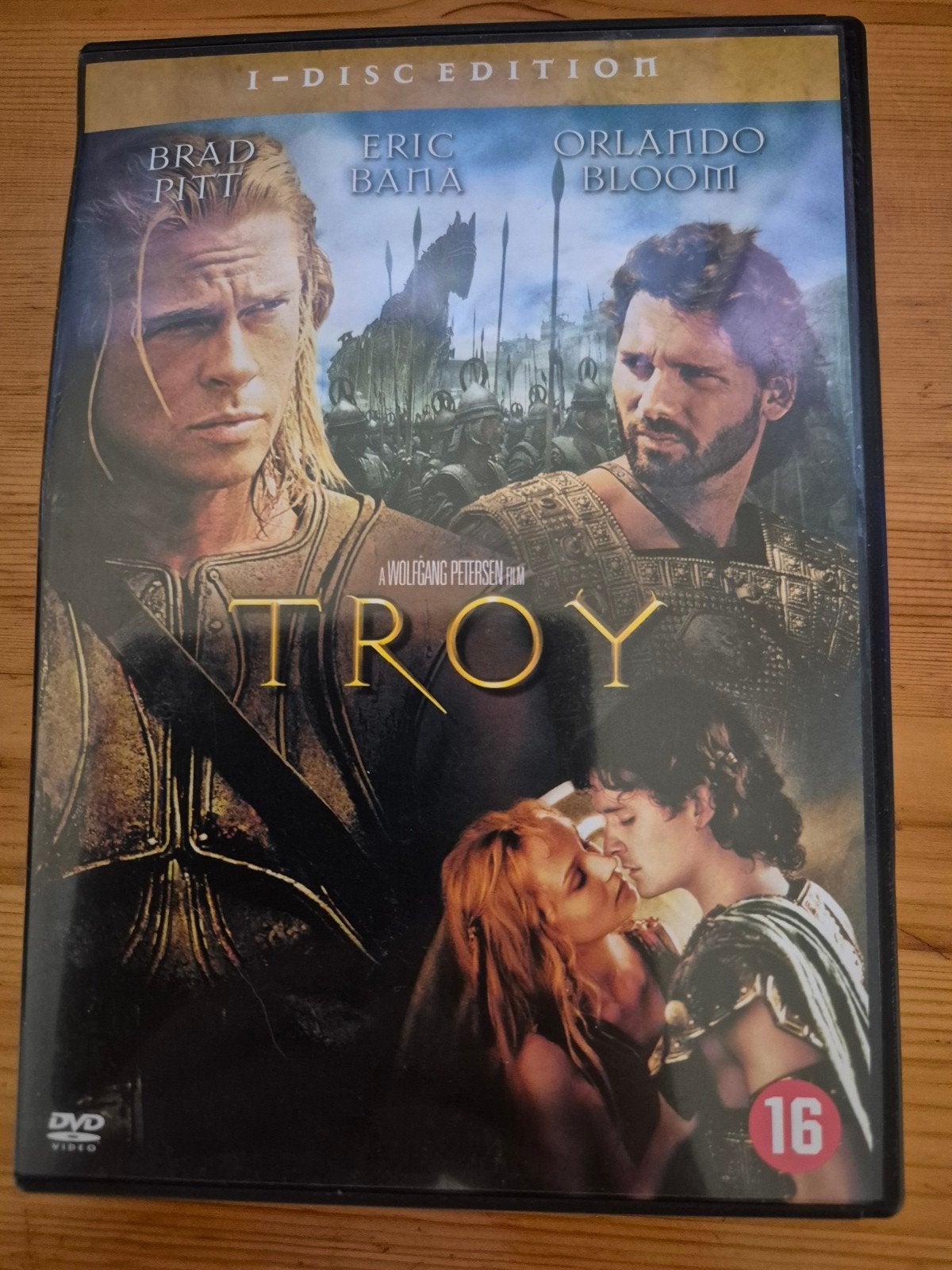 Troy - DVD (Brad Pitt, Eric Bana, Orlando Bloom), Engels, Vanaf 16 jaar, Nederlands, Ophalen of Verzenden