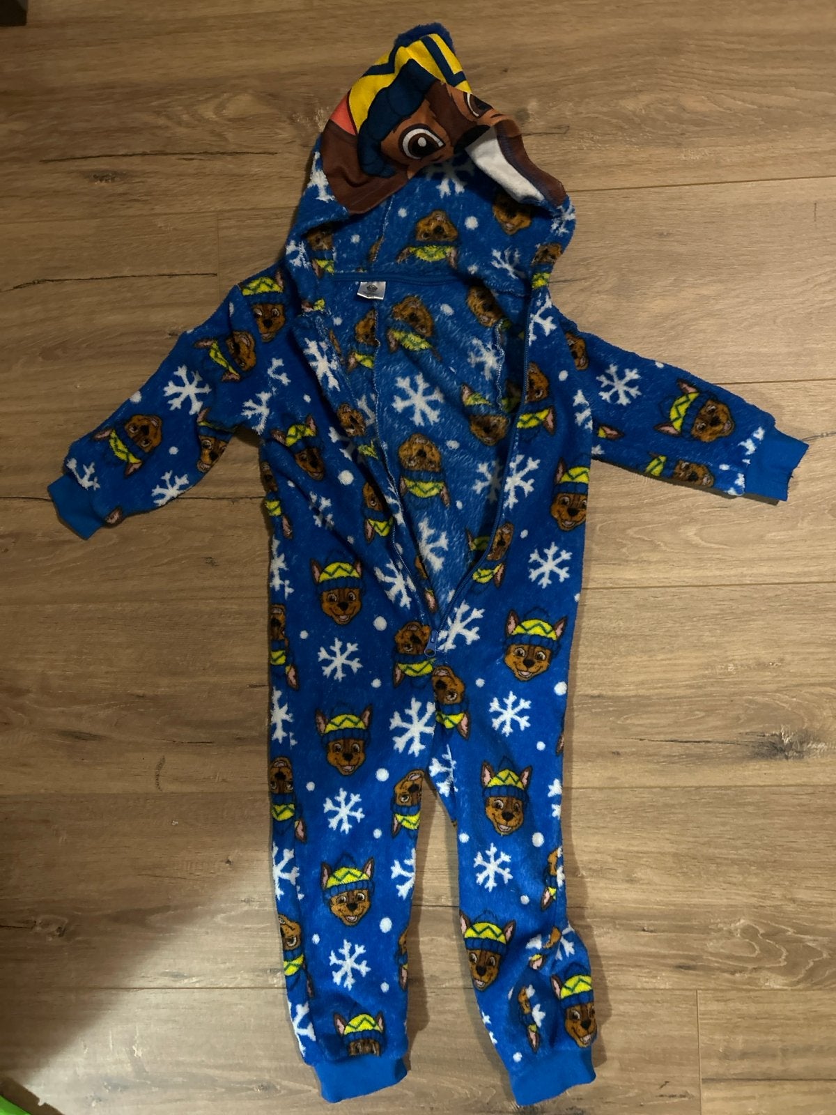 Paw Patrol Onesie Maat 98/104 - Heerlijk Warm!, Ophalen, Zo goed als nieuw, Jongen of Meisje