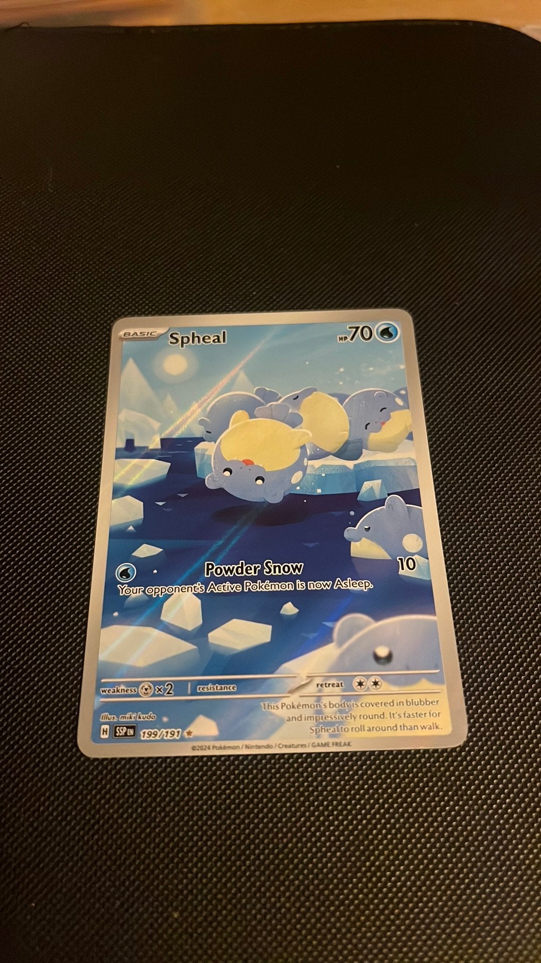Spheal surging sparks, Ophalen of Verzenden, Zo goed als nieuw