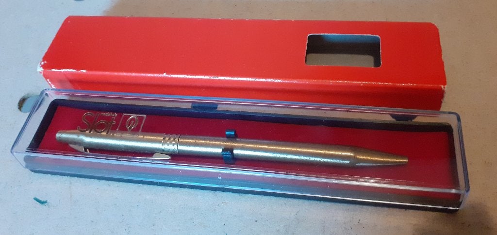 PEN CCLB 1917-1977 Coop Centrale Landbouwboekhouding, Verzamelen, Pennenverzamelingen, Overige merken, Gebruikt, Balpen, Ophalen of Verzenden
