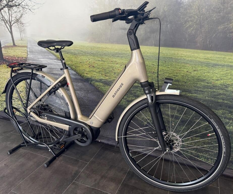 Batavus Finez E-go Power Exclusive 625 Wh | Riemaandrijving, Batavus, Ophalen of Verzenden, Zo goed als nieuw, Info@accell-group.com