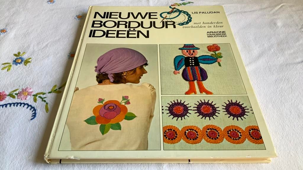 Nieuwe borduurideeën/Lis Paludan/Ariadne handwerkbibliotheek, Ophalen of Verzenden, Gebruikt, Handborduren, Overige typen