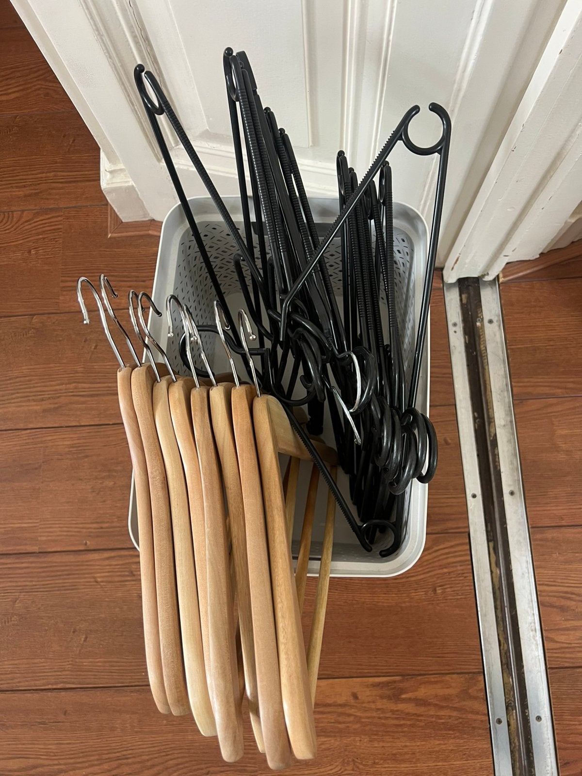 Kledinghangers, Kleding | Dames, Kledinghangers, Ophalen, Zo goed als nieuw, Hout