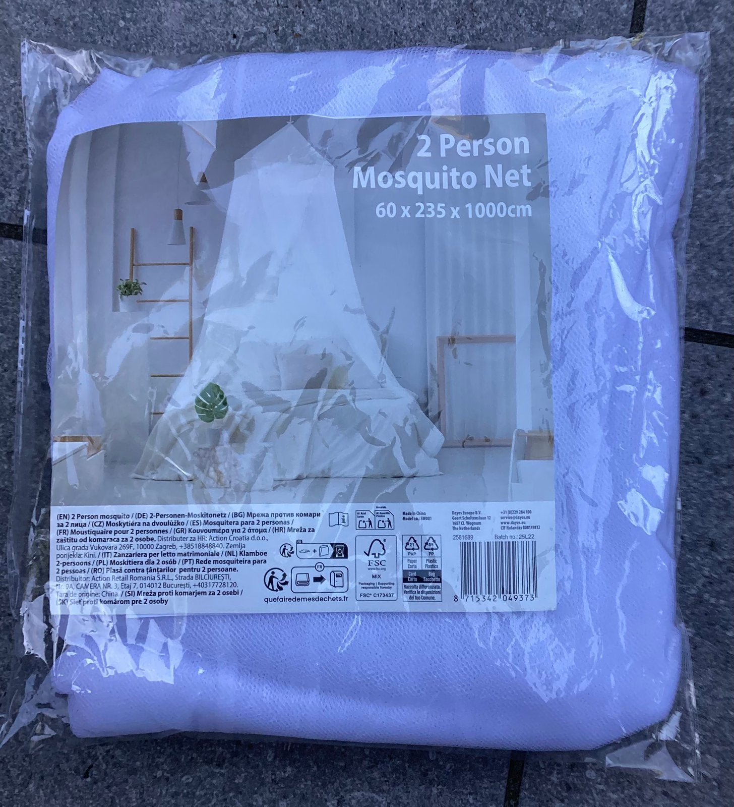 2 persoons musquito net, Caravans en Kamperen, Ophalen of Verzenden, Nieuw