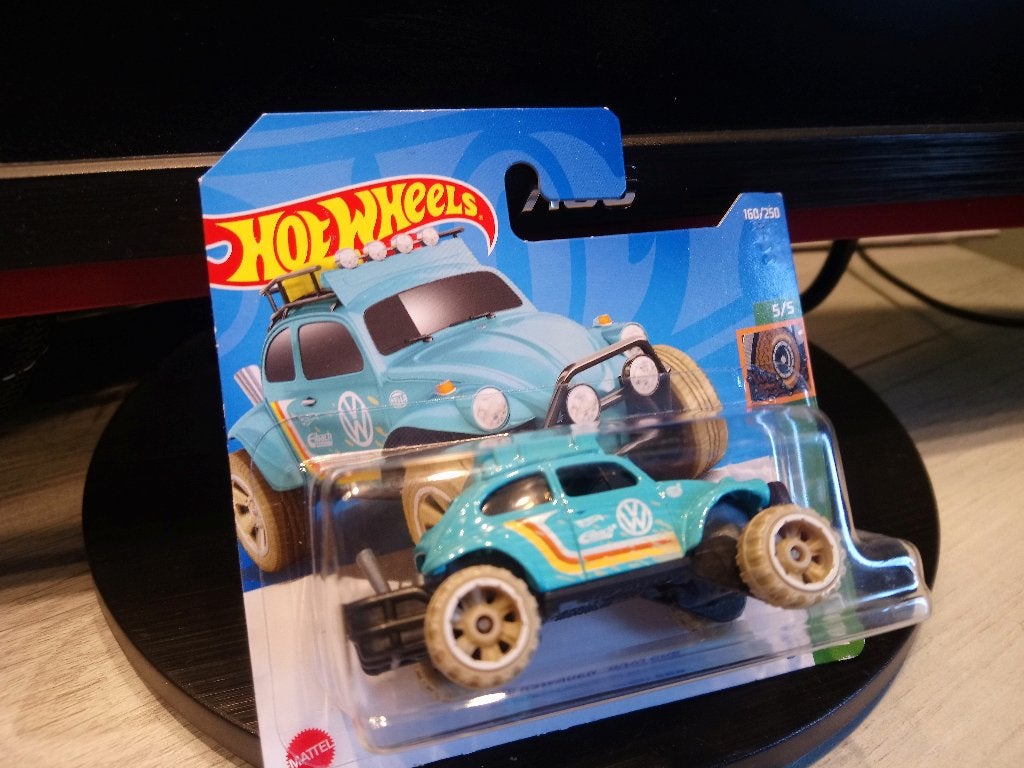 Hot Wheels Volkswagen Baja Bug Beetle Kever Light Blue 1:64, Ophalen of Verzenden, Nieuw, Auto