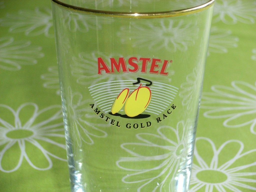Amstel gold race bierglas, Verzamelen, Ophalen of Verzenden, Zo goed als nieuw